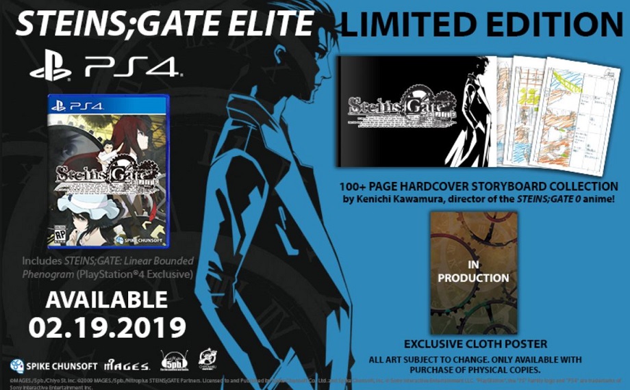 Steins;gate Elite Limited Edition [Juego PS4]